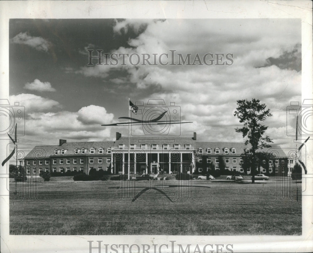 1962 Press Photo Home Thasome Freeman Building - Historic Images