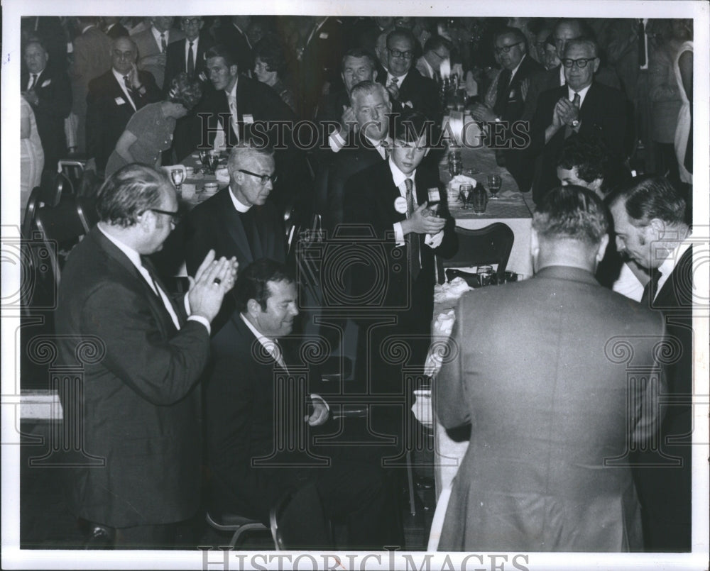 1969 Mayor Cavanagh Officials Birthday - Historic Images