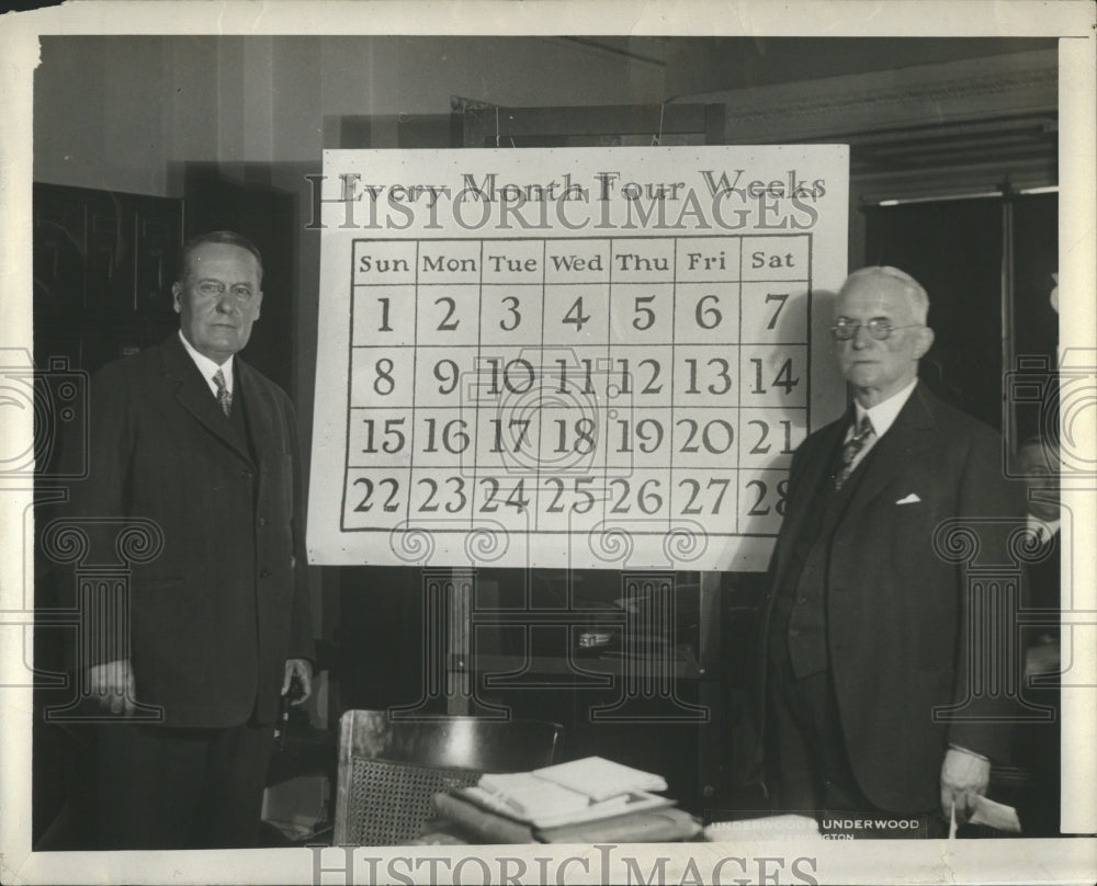 1929 Calender - Historic Images