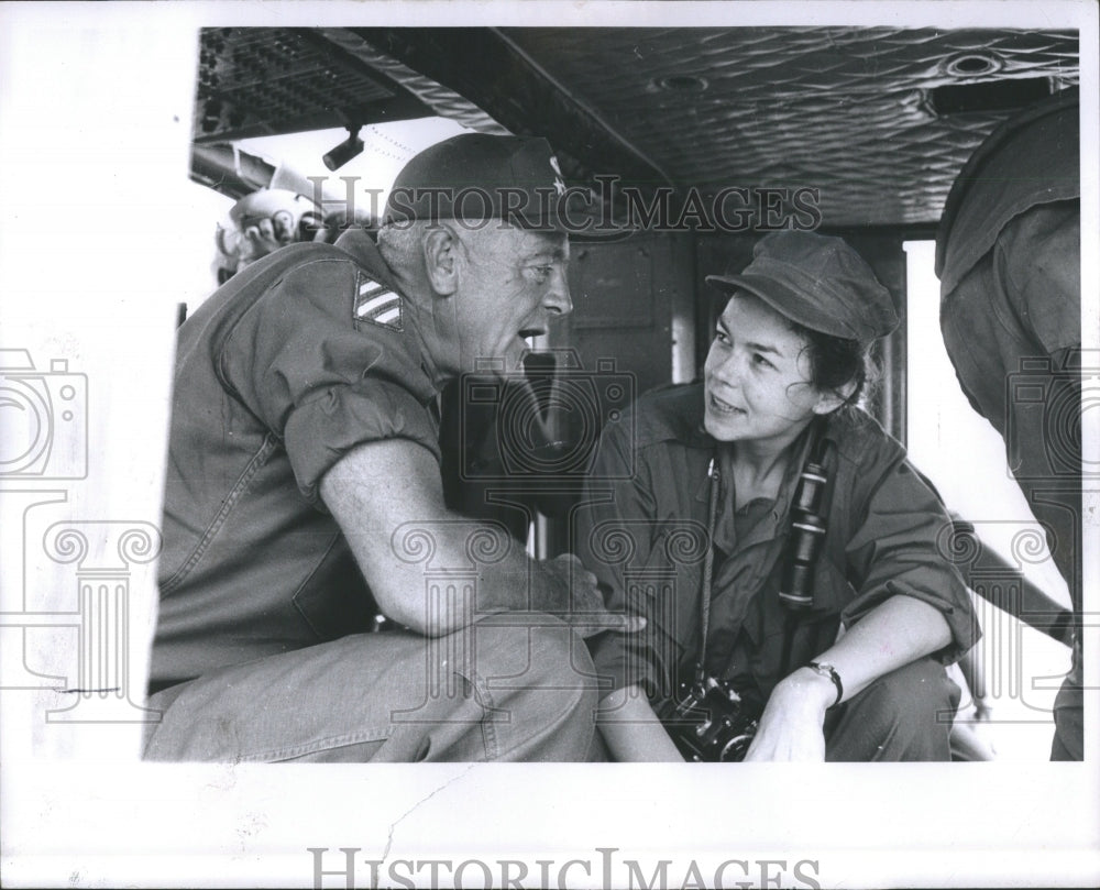 1967 Jo Ann Harder Jon Heintges Vietnam - Historic Images