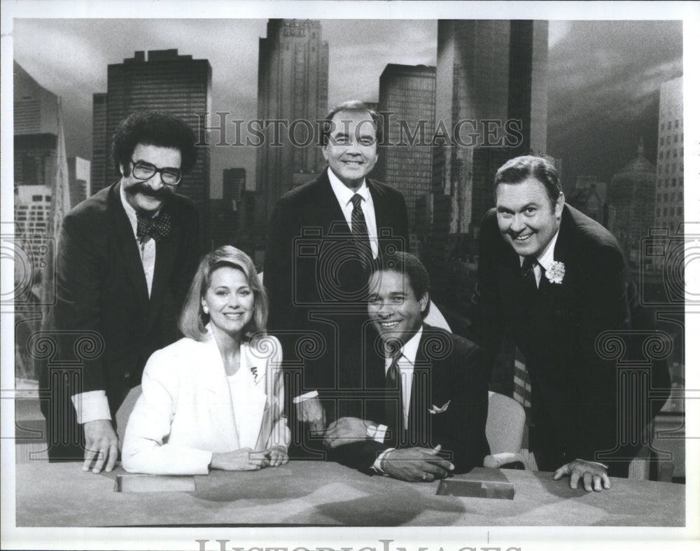 1986 NBC Today Show Anchors Bryant Gumbel - Historic Images