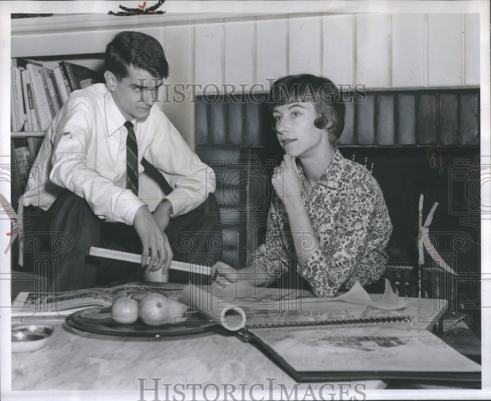 1957 Mr. &amp; Mrs. Douglas Haner Review Plans - Historic Images