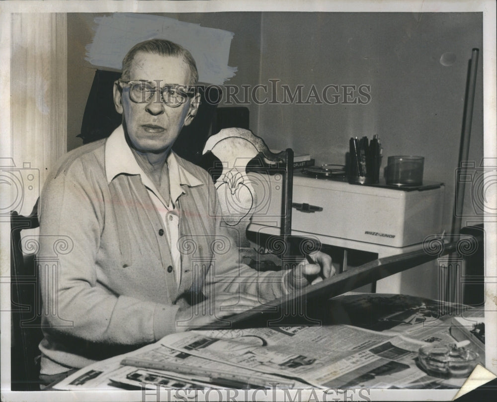 1956 Charles Hansen Self Taught Artist  - Historic Images