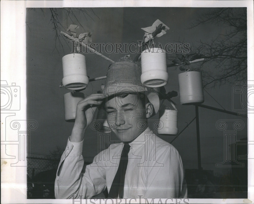 1963 St Patricks Day/Easter Hat - Historic Images