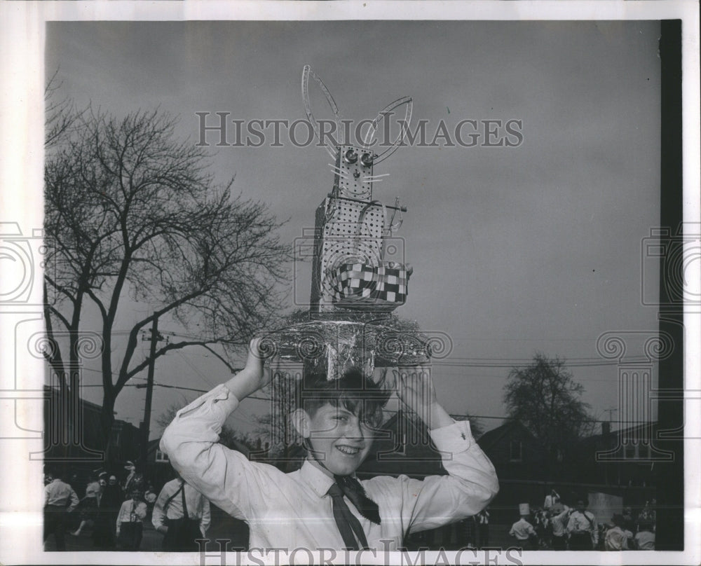 1963 Easter Computer Hat Bonnet Competition - Historic Images