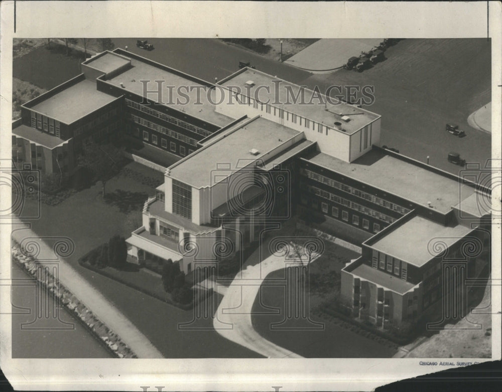 1933 Burnham Park Headquarters Chicago - Historic Images