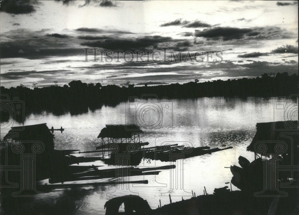 1966 Press Photo Amazon River Alexander Louis America - Historic Images