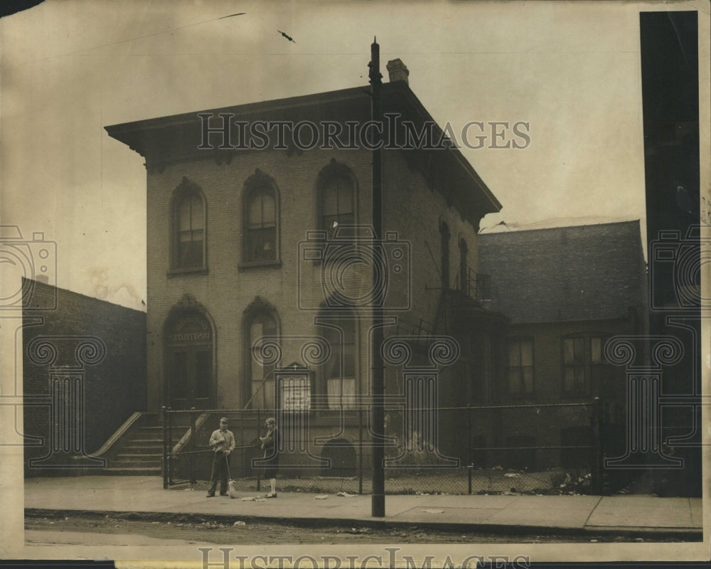 1929 Exterior Garibaldi Institue Radine - Historic Images
