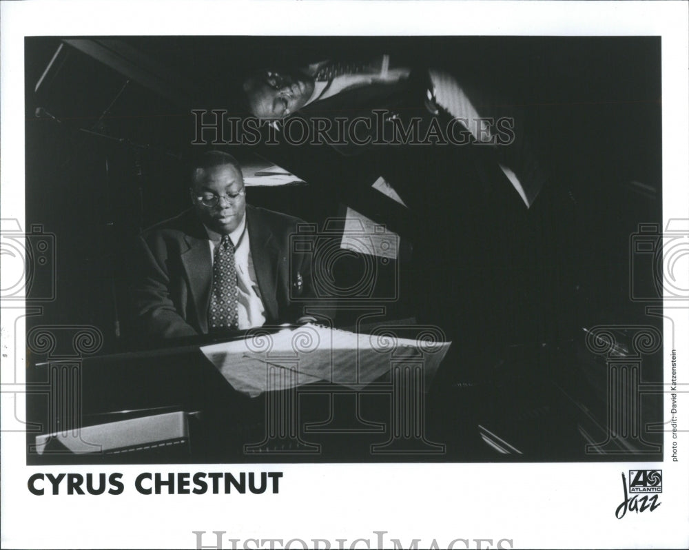 1998 Cyrus Chestnut Jazz Pianist Songwriter - Historic Images