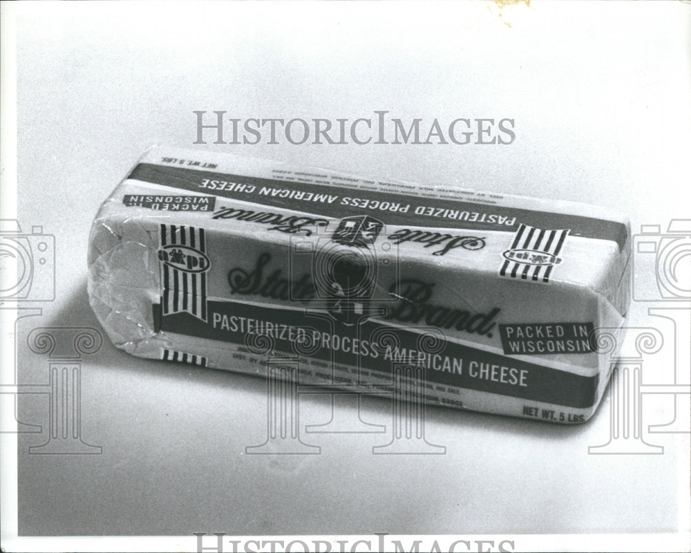 1982 Pasteurized Process American Cheese - Historic Images