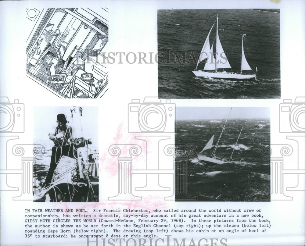 none New Book Gipsy Day World Sir Francis CrewAdventure - Historic Images
