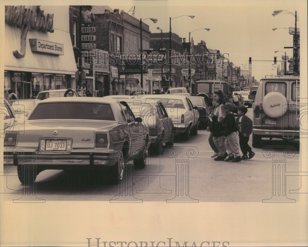 1994 Street Little Village Profile Traffic - Historic Images