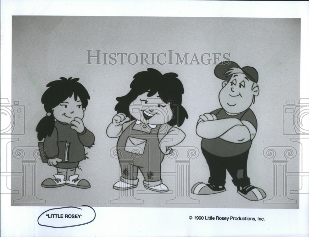 1990 Little Rosey Cartoon Character - Historic Images