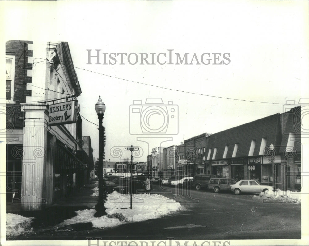 1988 Downtown Crystal Lake Chicago - Historic Images