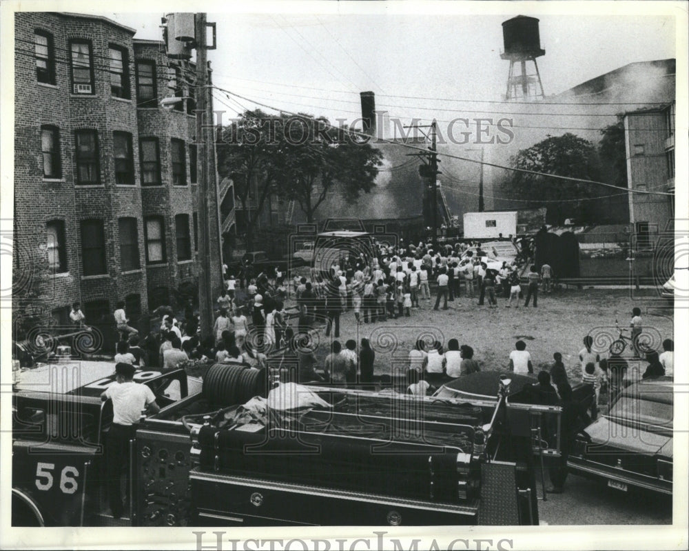 1961 North Kenmore Avenue Fire Accident  - Historic Images