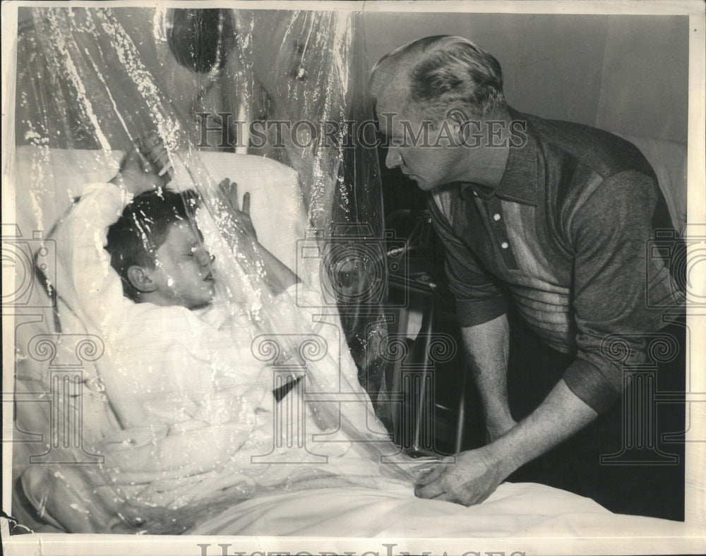 1963 Children injured in Fire at Chicago - Historic Images