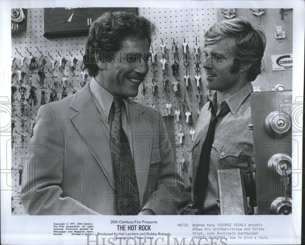 1972 George Segal Actor - Historic Images