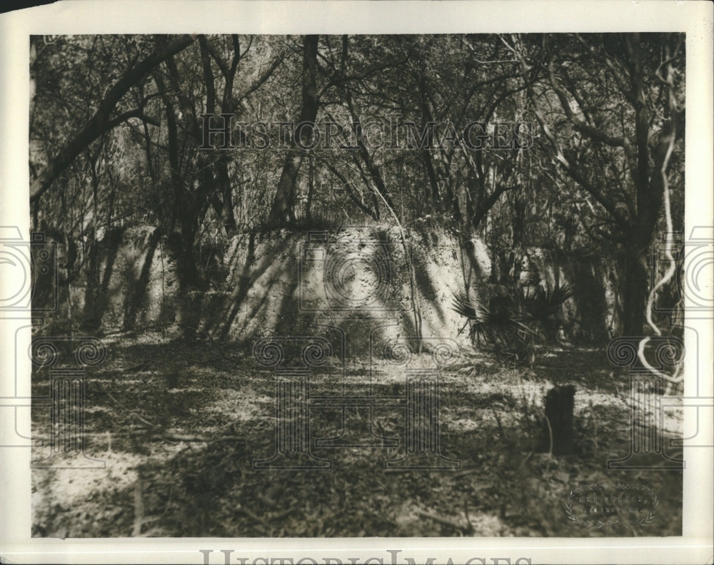 1930 Ruins of Spanish Mission Altama - Historic Images