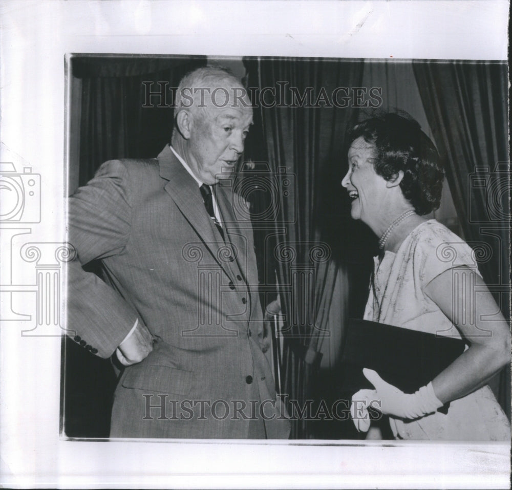 1957 White House Aide Retires Rena Ridenour - Historic Images