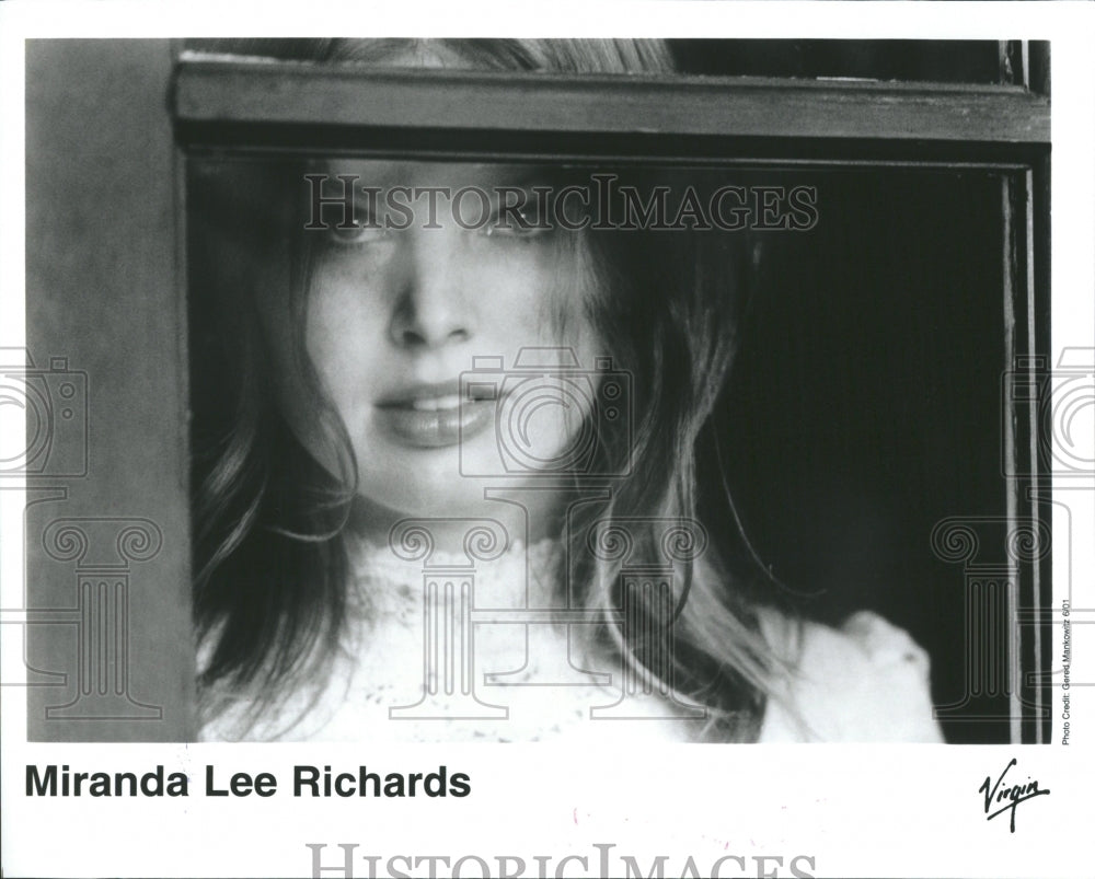 2002 Miranda Lee Richards Singer Songwriter - Historic Images