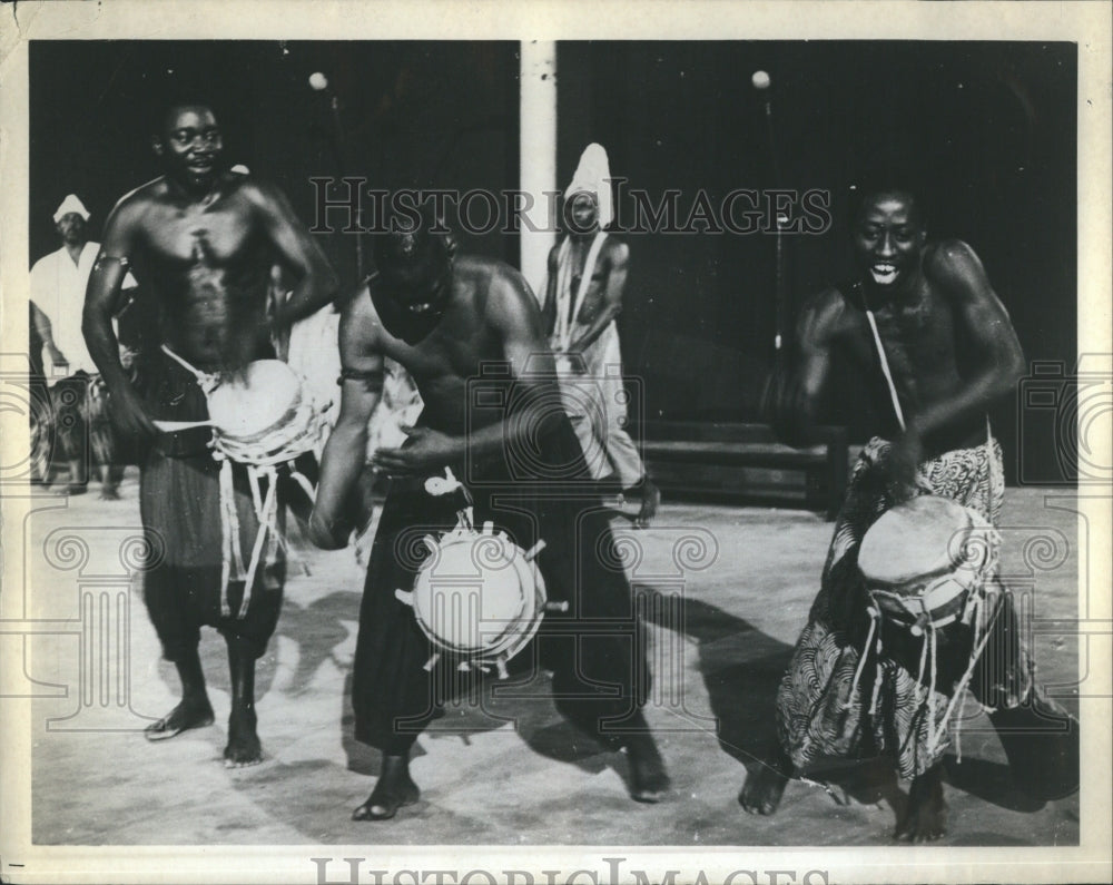 1971 Dancers from Nation of Senegal - Historic Images