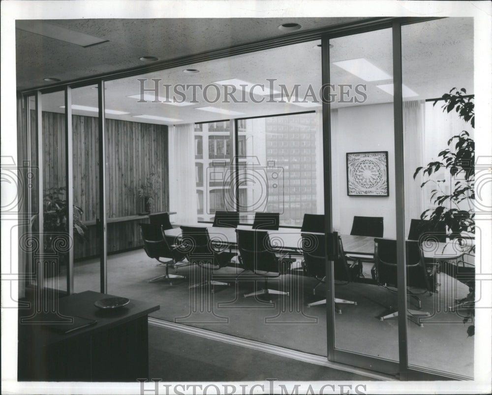 1955 Conference Room Interior Building - Historic Images