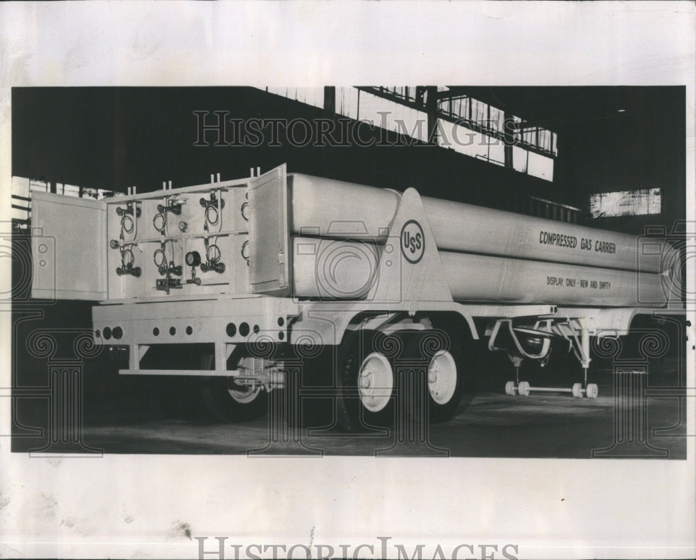 1962 Pipeline Gas Cylinder Trailer Concept - Historic Images