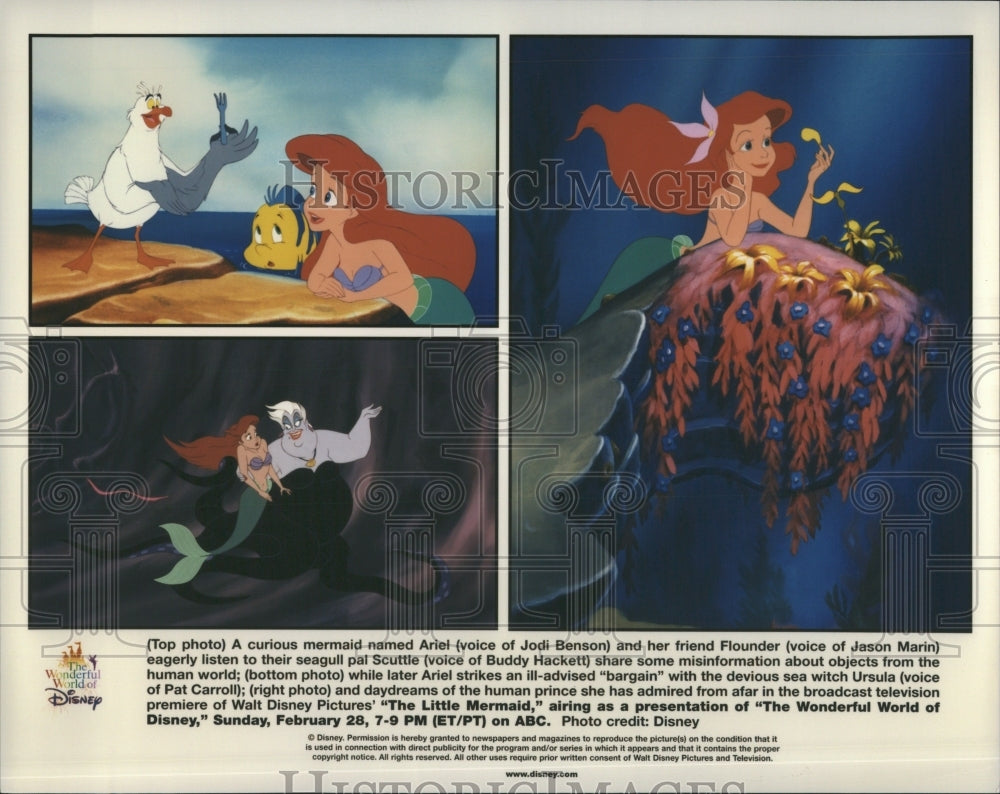 2001 Press Photo of The Little Mermaid - RRR87305 - Historic Images