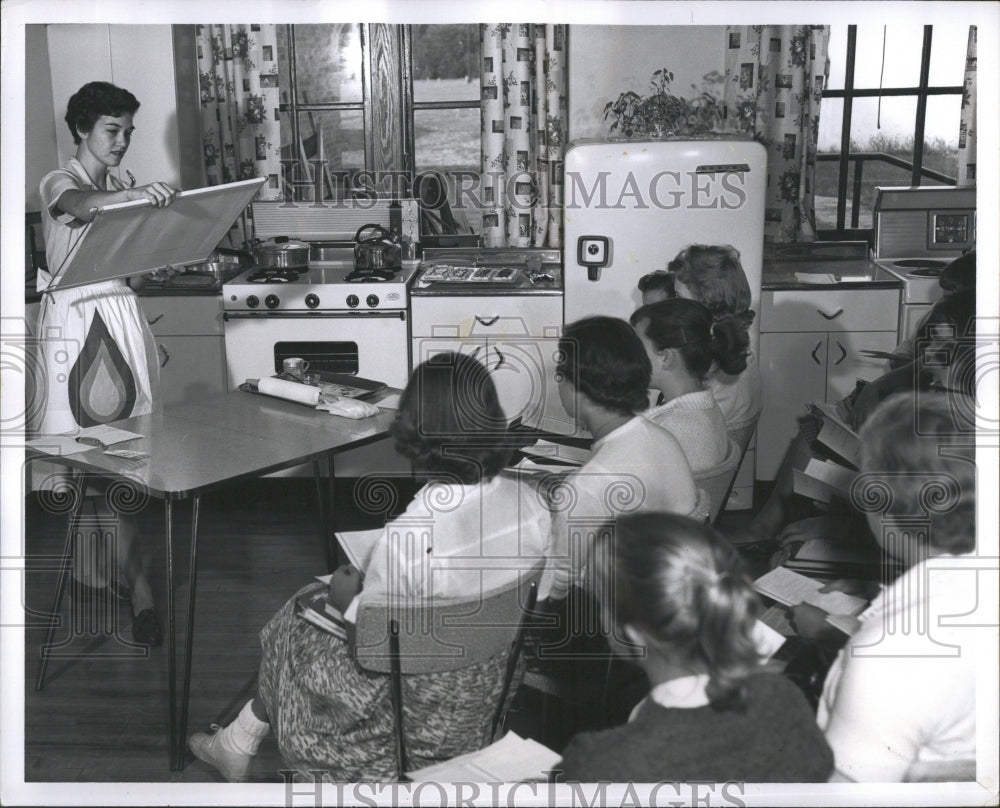 1959 Cooking Class Barryton High School - Historic Images