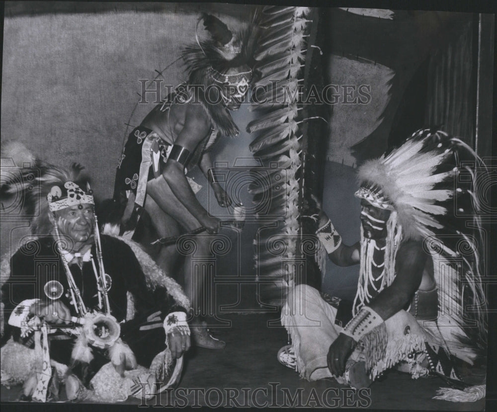 1956 Mason Shrine Detroit Dancers Native Am - Historic Images