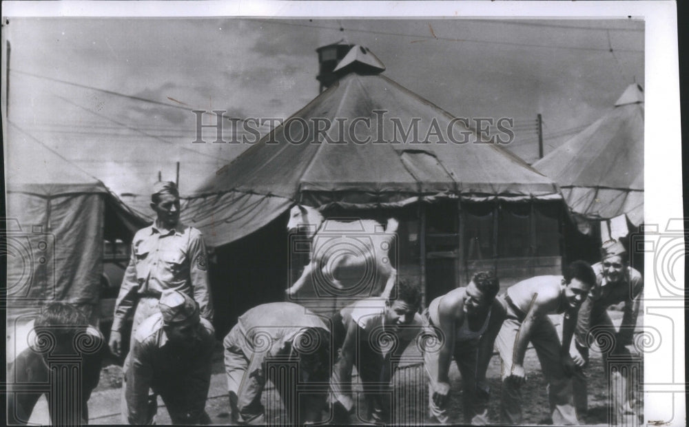1941 "Bucky" Goat Mascot Second Battalion  - Historic Images
