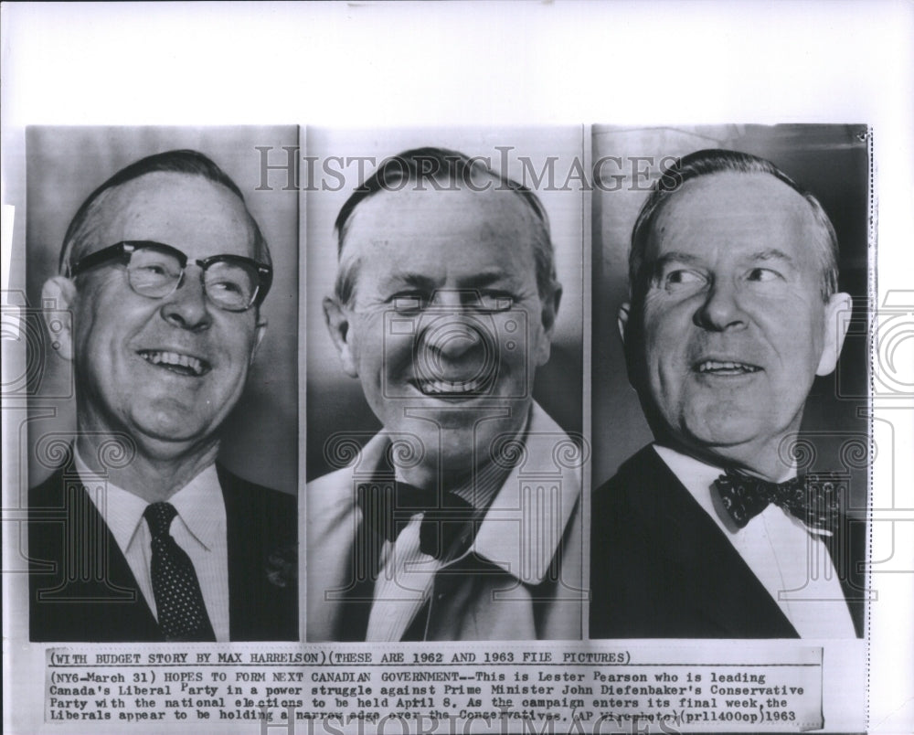 1963 Lester Pearson - Historic Images