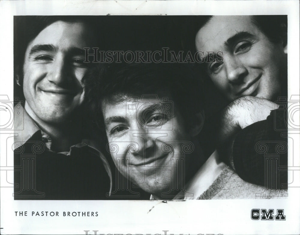 1970 Press Photo Pastor Brothers CMA Entertainers - Historic Images