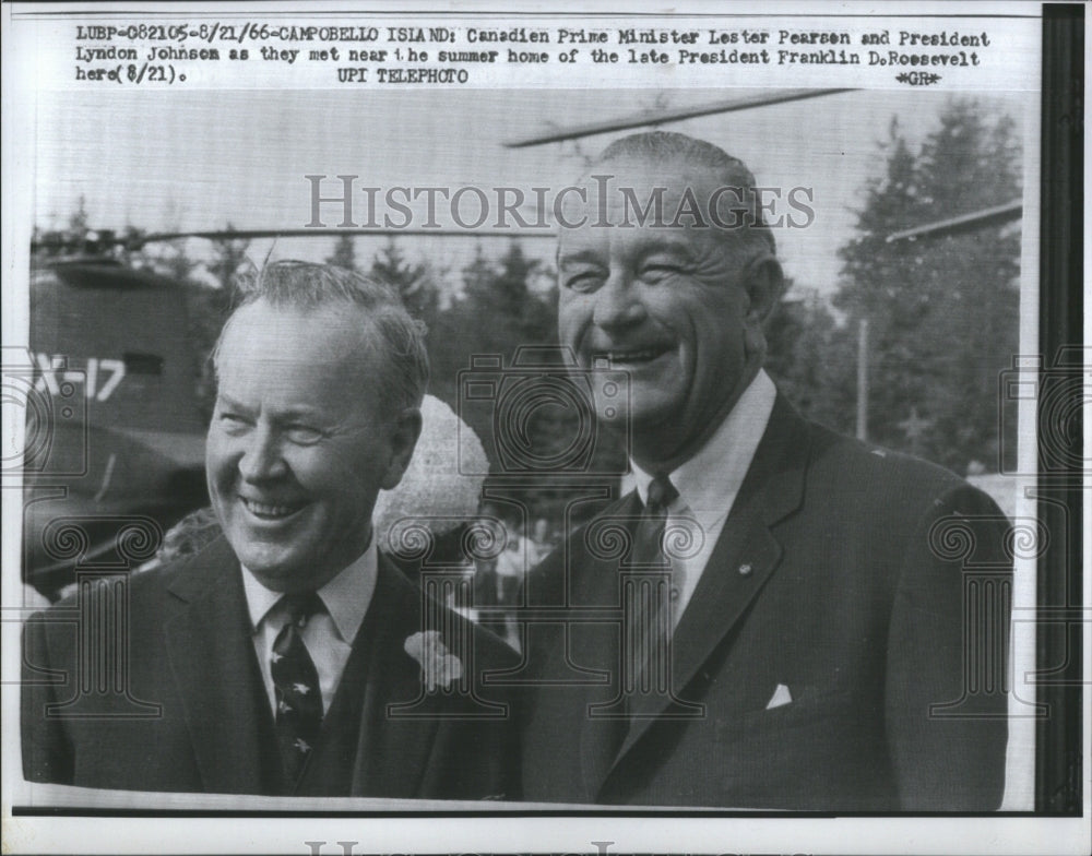 1966 Lester B. Pearson - Historic Images
