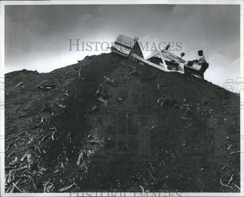 1964 Anderson Peat Farm Tilling Land Soil - Historic Images
