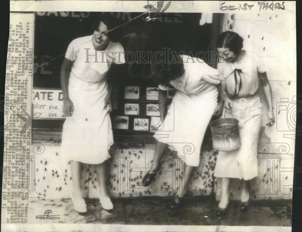 1935 Crickets Plague City  - Historic Images