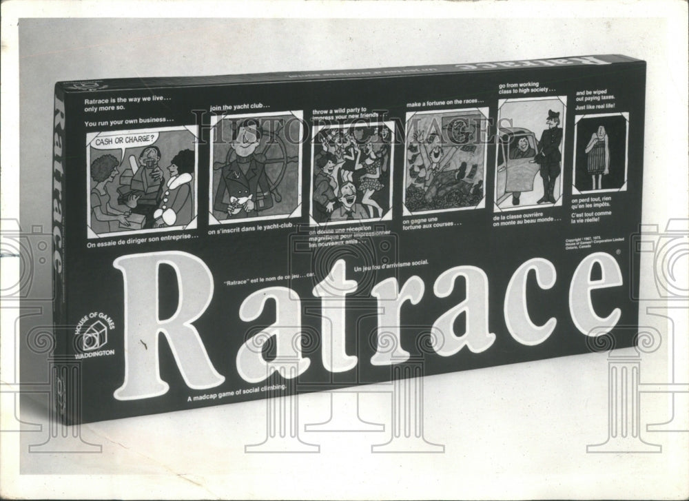 1975 Ratrace Game - Historic Images