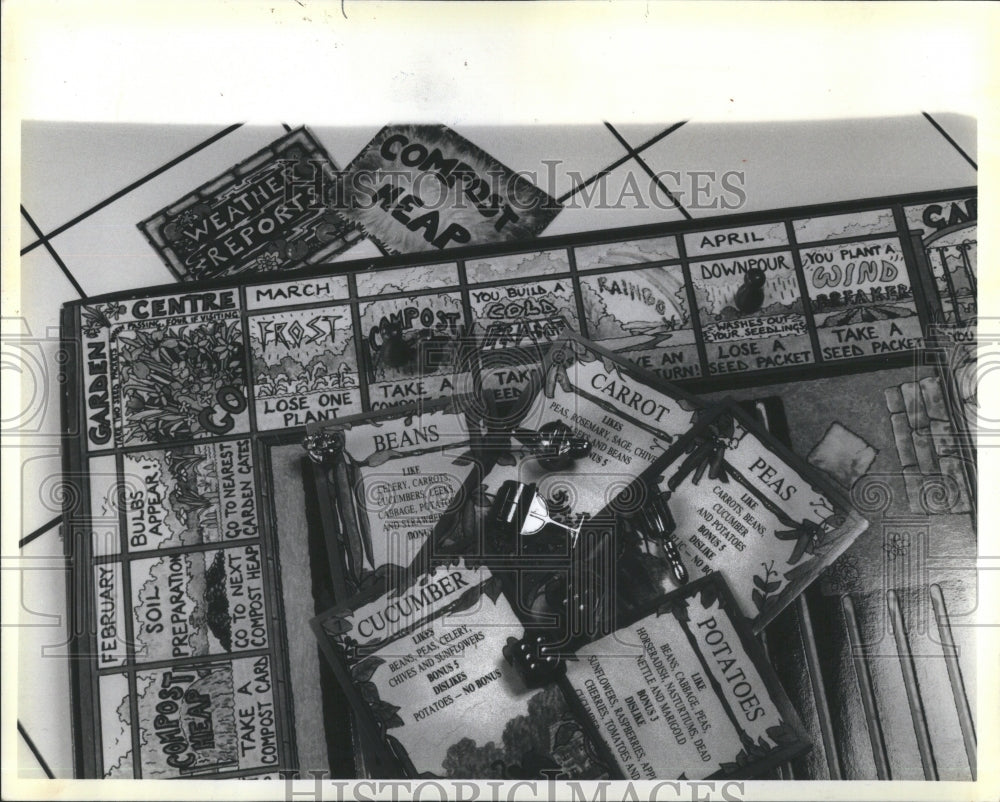 1986 Monopoly &quot;The Garden Game&quot; - Historic Images