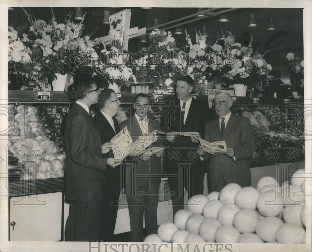 1958 Grand Opening Eagle Food Glenview - Historic Images