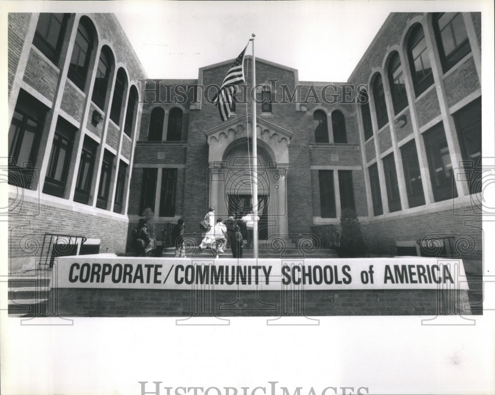 1989 Corporate Community School Chicago - Historic Images