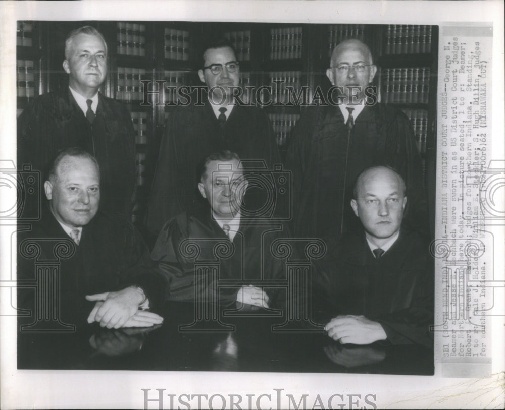 1962 Indiana District Court - Historic Images