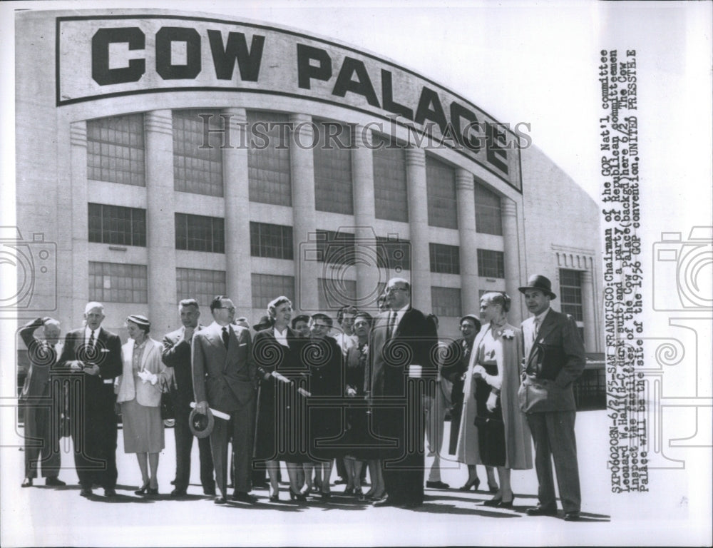 1955 Cow Palace Republican National - Historic Images