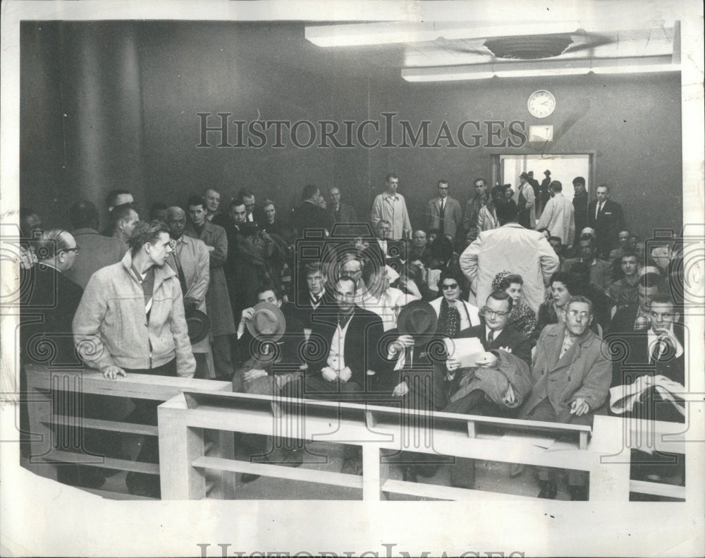 1961 Chicago Municipal Court Traffic Center - Historic Images