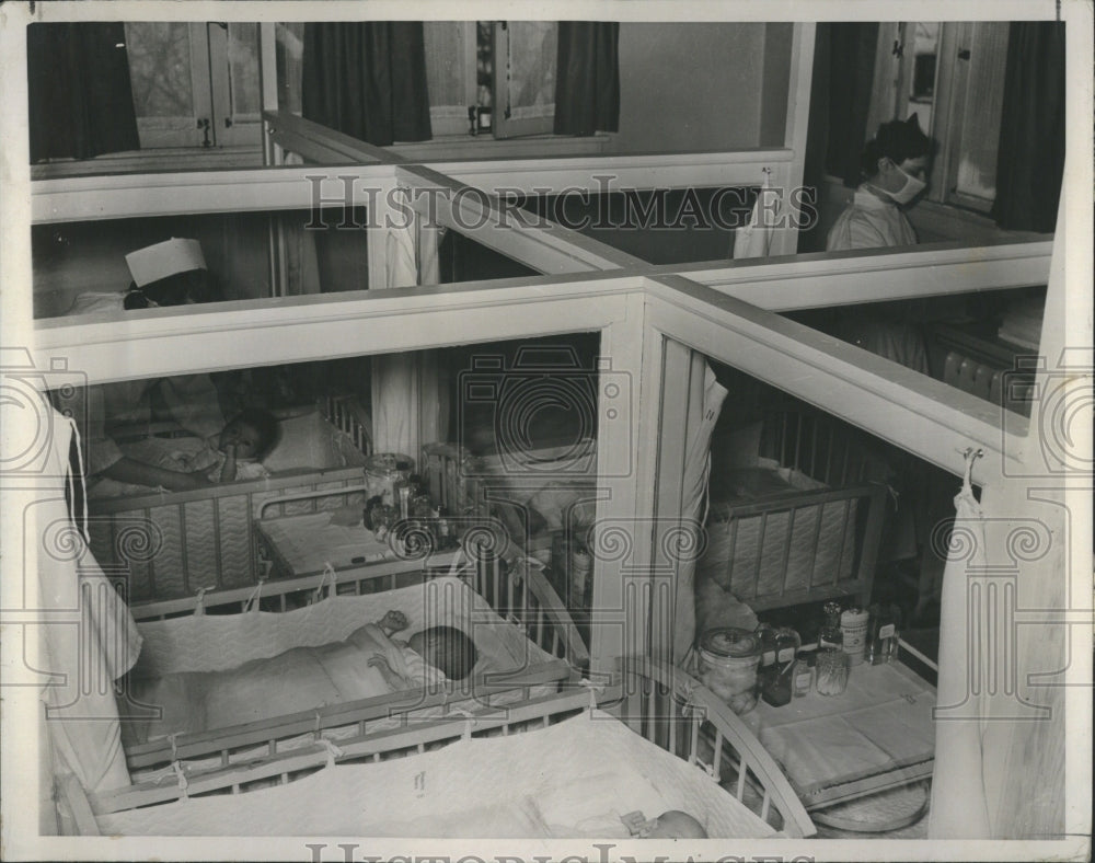1939 Infants Specially Constructed Nursery - Historic Images