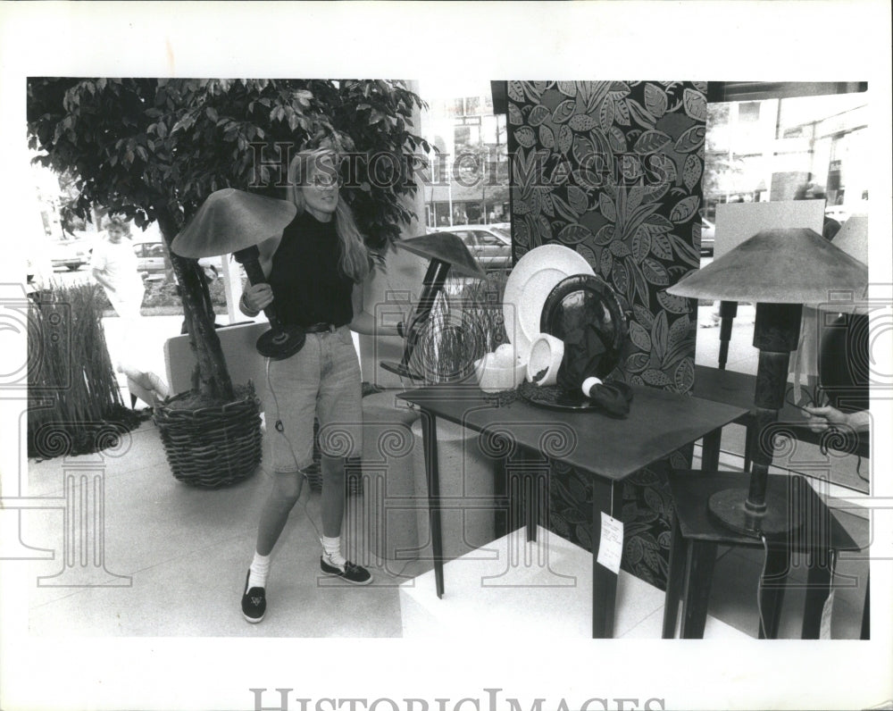 1990 Crate &amp; Barrel Store Designer Kim - Historic Images