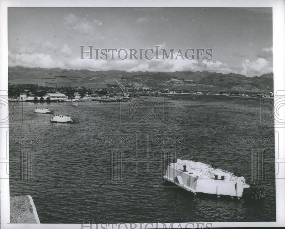 1951 Battleship Row Pearl Harbor Memorial - Historic Images