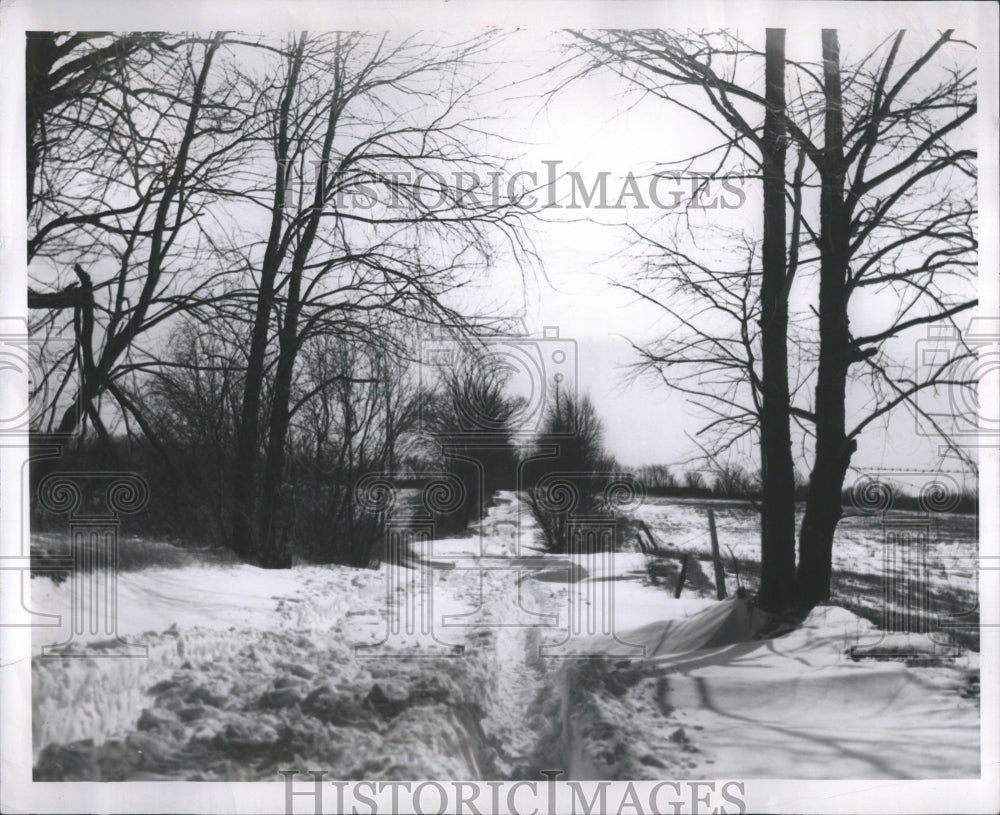 1954 Jim Warner Winter Country - Historic Images