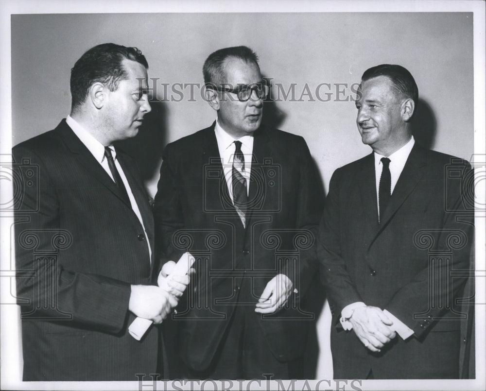 1963 Mayor Cavenagh, Wirtz, Ford - Historic Images