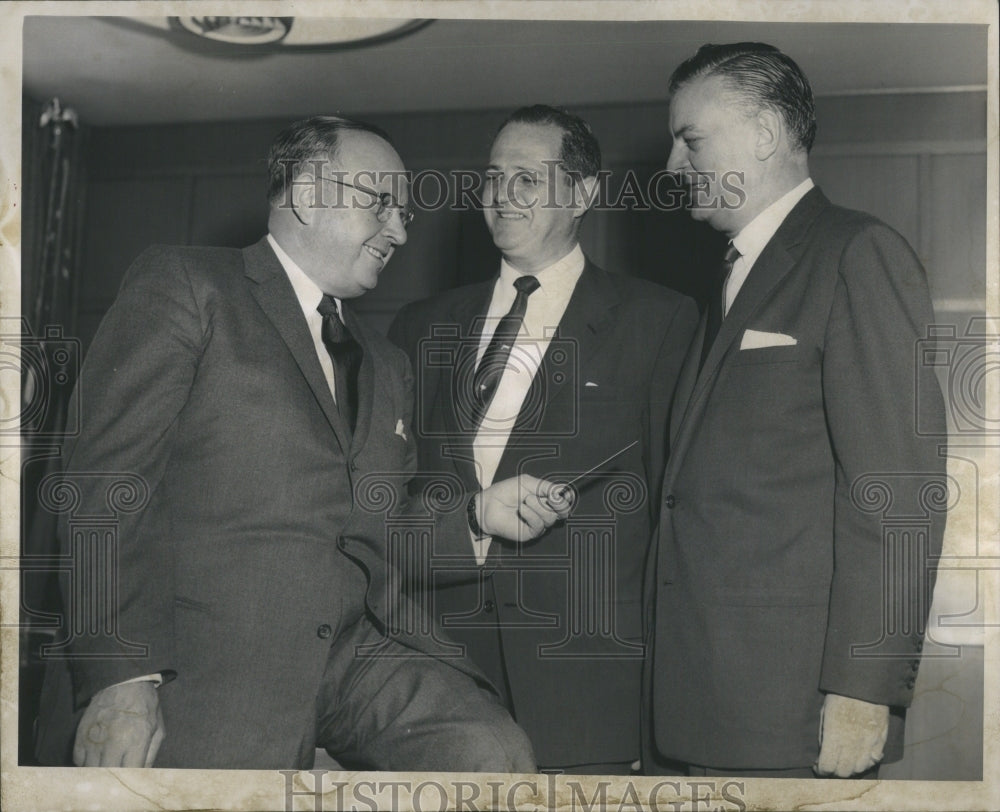 1958 Press Photo Mayor Miriani - Historic Images