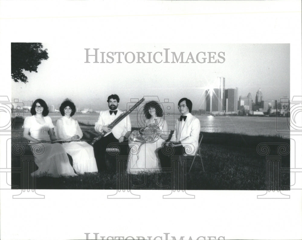 1979 Pastiche Wind Quintet - Historic Images